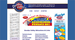 Desktop Screenshot of dundasvalley.ca